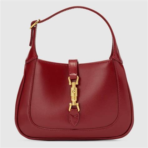 gucci jackie red leather|Gucci 1961 jackie.